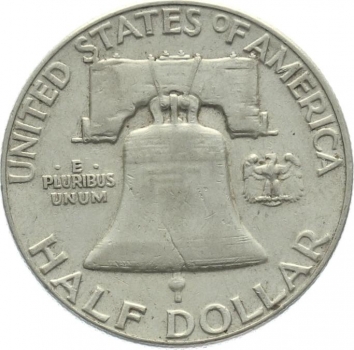 USA 1/2 Dollar 1961 o. Mzz. - Franklin